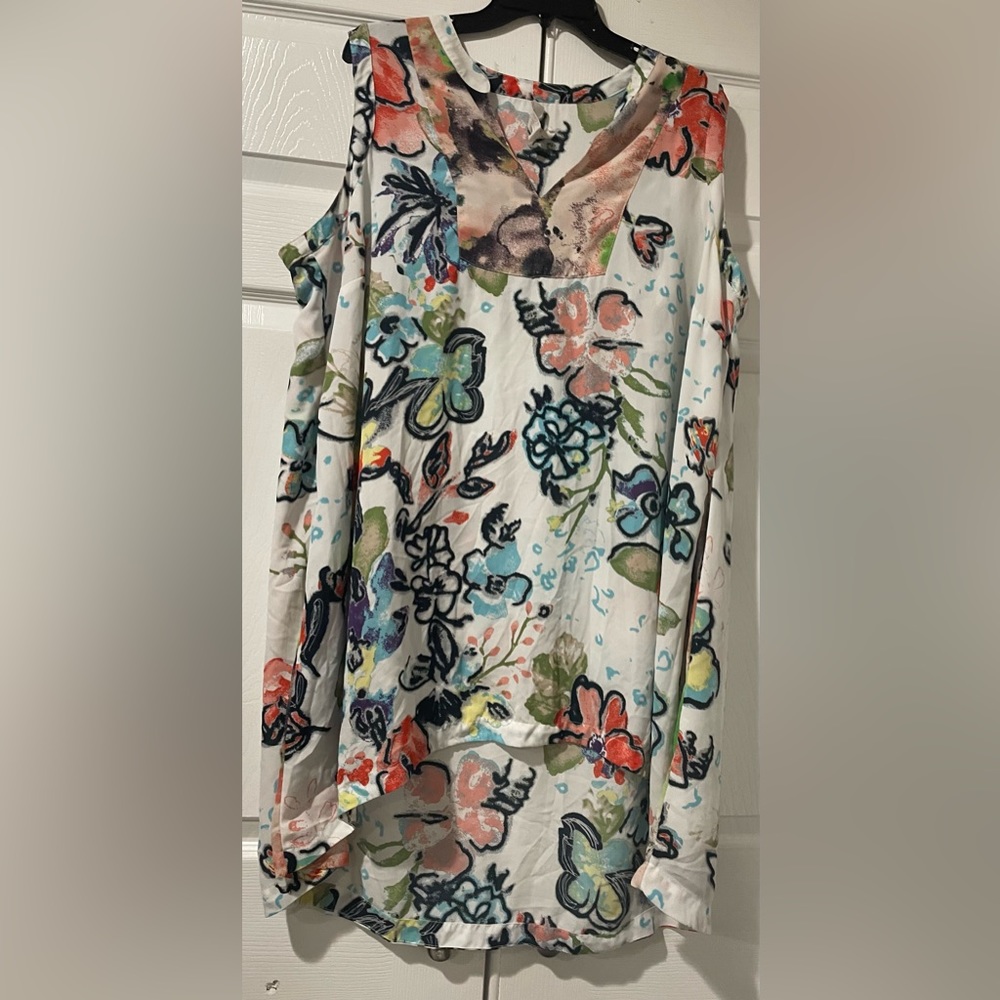 Seven Brand Melissa McCarthy 1X Sleeveless Tunic